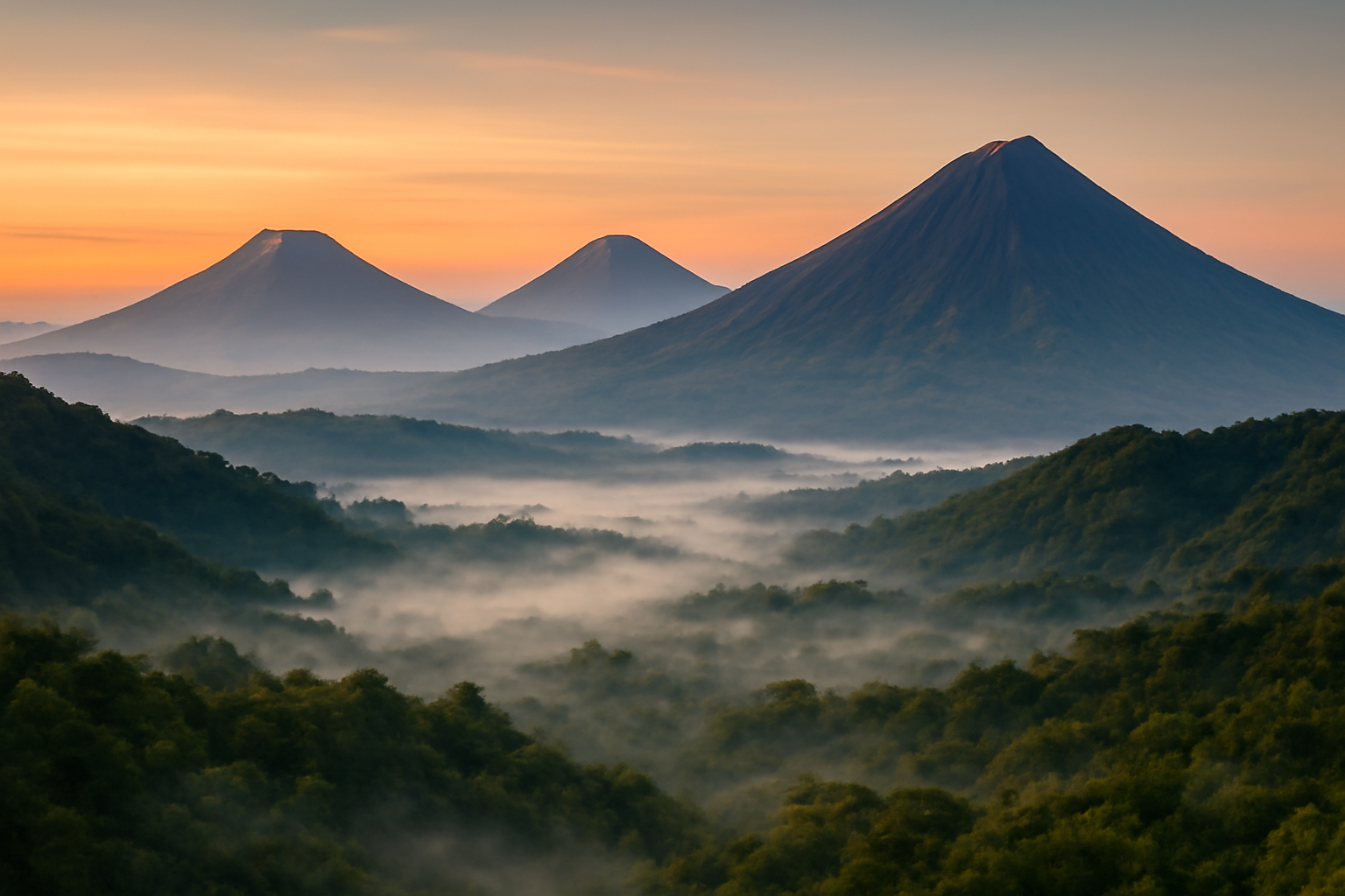 Perbandingan Legenda Gunung di Nusantara: Tiga Kisah, Tiga Makna