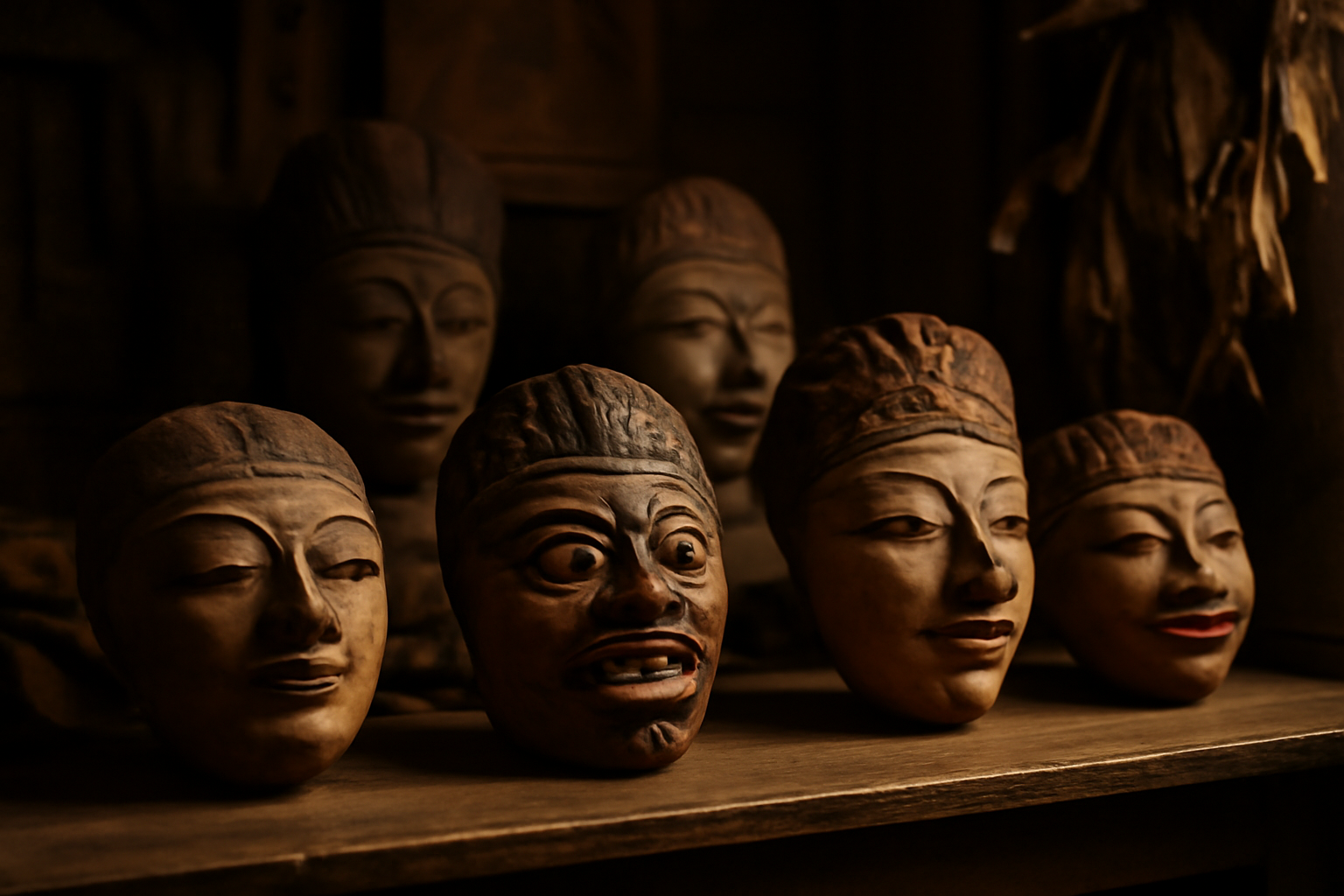 Perbandingan Seni Topeng dalam Mitologi Nusantara